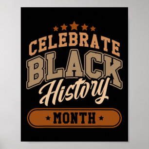 Schwarze Geschichte Monat Afrikanische Geschichte  Poster