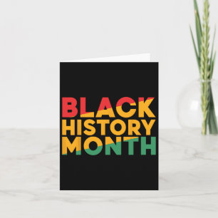 Schwarze Geschichte Monat Afrikanischer amerikanis Karte