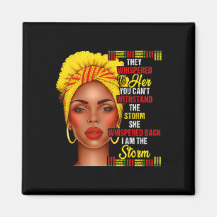 Schwarze Geschichte Monat Afro Schwarze Frauen Mäd Magnet