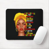 Schwarze Geschichte Monat Afro Schwarze Frauen Mäd Mousepad (Mit Mouse)