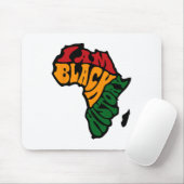 Schwarze Geschichte Monat Apparel Afrika Karte Ken Mousepad (Mit Mouse)
