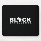 Schwarze Geschichte Monat Bewusstsein Afro America Mousepad (Vorne)