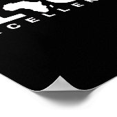 Schwarze Geschichte Monat Bewusstsein Afro America Poster (Ecke)