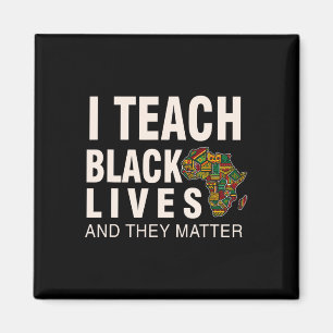 Schwarze Geschichte Monat Blm I lehre schwarze Leb Magnet