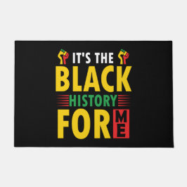 Schwarze Geschichte Monat Doormat Fußmatte