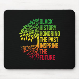 Schwarze Geschichte Monat Ehre Vergangenheit Inspi Mousepad