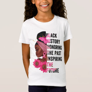 Schwarze Geschichte Monat Ehre Vergangenheit Inspi T-Shirt