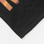 Schwarze Geschichte Monat erzogen motiviert Fleecedecke (Ecke)