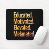 Schwarze Geschichte Monat erzogen motiviert Mousepad (Mit Mouse)