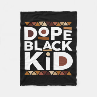 Schwarze Geschichte Monat Familie Matching Melanin Fleecedecke