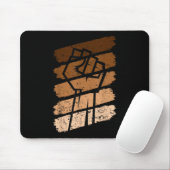 Schwarze Geschichte Monat Faust Vintage Frauen Jun Mousepad (Mit Mouse)