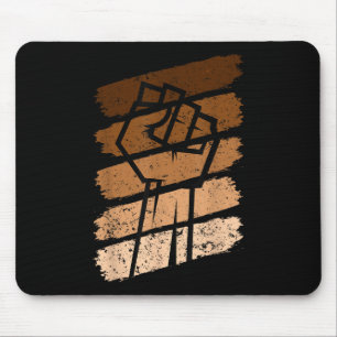 Schwarze Geschichte Monat Faust Vintage Frauen Jun Mousepad