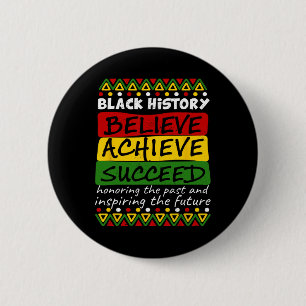 Schwarze Geschichte Monat Feier Afrikanischer Amer Button