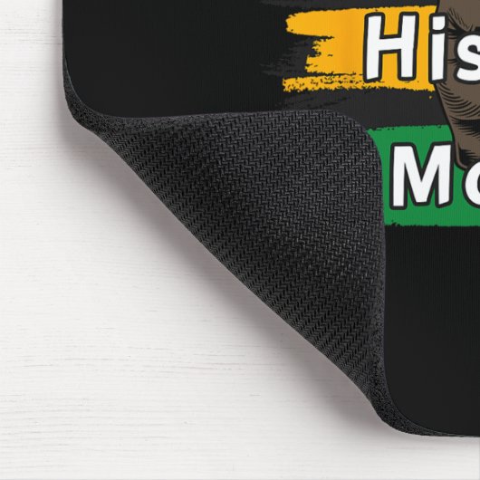Schwarze Geschichte Monat feiern gemeinsam aufstei Mousepad (Ecke)