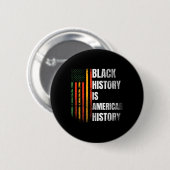 Schwarze Geschichte Monat Frauen Afrikanische Flag Button (Vorne & Hinten)