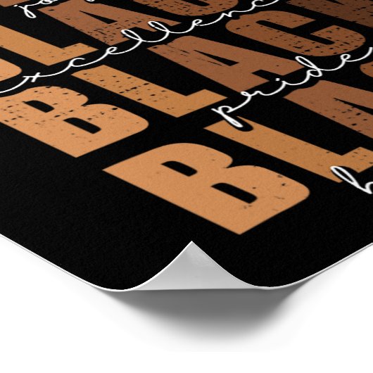 Schwarze Geschichte Monat Frauen Schwarze Liebe Me Poster (Ecke)