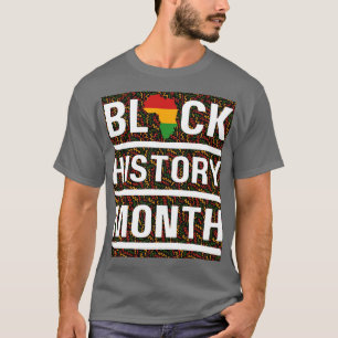 Schwarze Geschichte Monat Frauen sehen sich Afrika T-Shirt