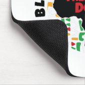 Schwarze Geschichte Monat Freiheit wird nie gegebe Mousepad (Ecke)