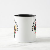 Schwarze Geschichte Monat Freiheit wird nie gegebe Tasse (Zentrum)