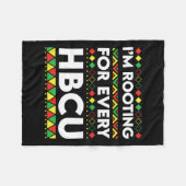 Schwarze Geschichte Monat ich bin Rooting für jede Fleecedecke (Vorderseite (Horizontal))