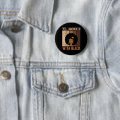 Schwarze Geschichte Monat Ja, ich bin gemischt mit Button (Beispiel)