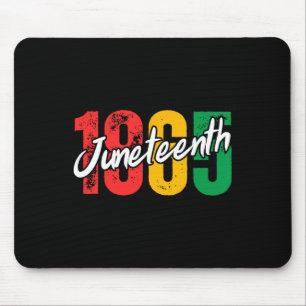 Schwarze Geschichte Monat Juni 1865 Afrikanische M Mousepad
