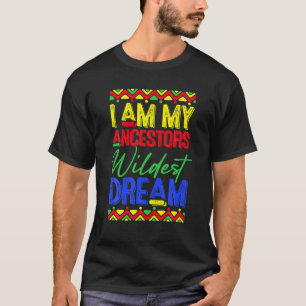 Schwarze Geschichte Monat Juni Frauen Vorfahren Wi T-Shirt