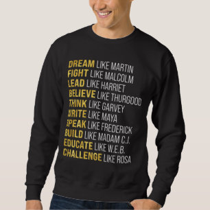 Schwarze Geschichte Monat Kinder stolz Afrikanisch Sweatshirt