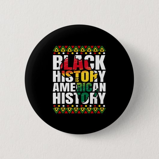 Schwarze Geschichte Monat Kulturerbe Button (Vorderseite)