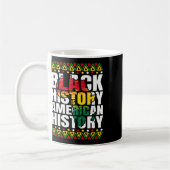Schwarze Geschichte Monat Kulturerbe Kaffeetasse (Links)