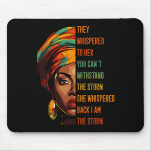 Schwarze Geschichte Monat Kulturerbe Mousepad