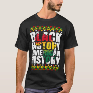Schwarze Geschichte Monat Kulturerbe T-Shirt