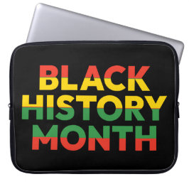 Schwarze Geschichte Monat Laptop-Sieb 15 Zoll Laptopschutzhülle