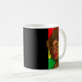 Schwarze Geschichte Monat Lehrerin Frauen afrikani Kaffeetasse (VorderseiteRechts)