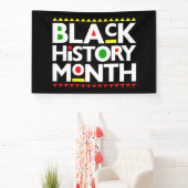 Schwarze Geschichte Monat Melanin Männer Frauen Ki Banner (InSitu)