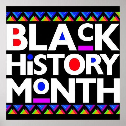 Schwarze Geschichte Monat Melanin Männer Frauen Ki Poster (Vorne)