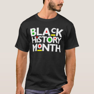 Schwarze Geschichte Monat Melanin Vater Mama Klein T-Shirt