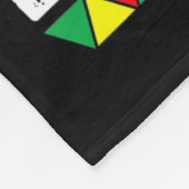 Schwarze Geschichte Monat Monat Monat Einen Monat Fleecedecke (Ecke)