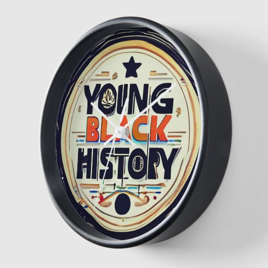 Schwarze Geschichte Monat niedliche Frauenmauer Uh Uhr (Winkel)