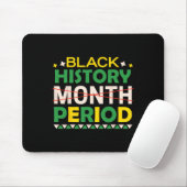 Schwarze Geschichte Monat Periode Schwarze Geschic Mousepad (Mit Mouse)