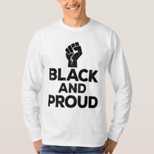 Schwarze Geschichte Monat Power Geschenk Frauen Mä T-Shirt