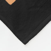 Schwarze Geschichte Monat Regenbogen Melanin Lehre Fleecedecke (Ecke)