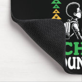 Schwarze Geschichte Monat Schwarz-Cly-Schule Mousepad (Ecke)