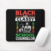 Schwarze Geschichte Monat Schwarz-Cly-Schule Mousepad (Mit Mouse)