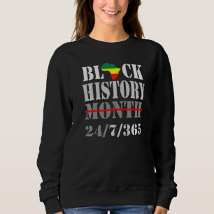 Schwarze Geschichte Monat Schwarze Geschichte Mona Sweatshirt