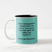 Schwarze Geschichte Monat STEIGEN OBEN Zweifarbige Tasse (Links)