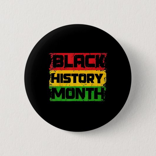Schwarze Geschichte Monat Stolz ich bin Schwarze G Button (Vorderseite)
