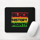 Schwarze Geschichte Monat Stolz ich bin Schwarze G Mousepad (Mit Mouse)
