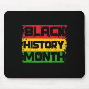 Schwarze Geschichte Monat Stolz ich bin Schwarze G Mousepad