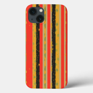 Schwarze Geschichte Monat Streifen Muster Case-Mate iPhone Hülle